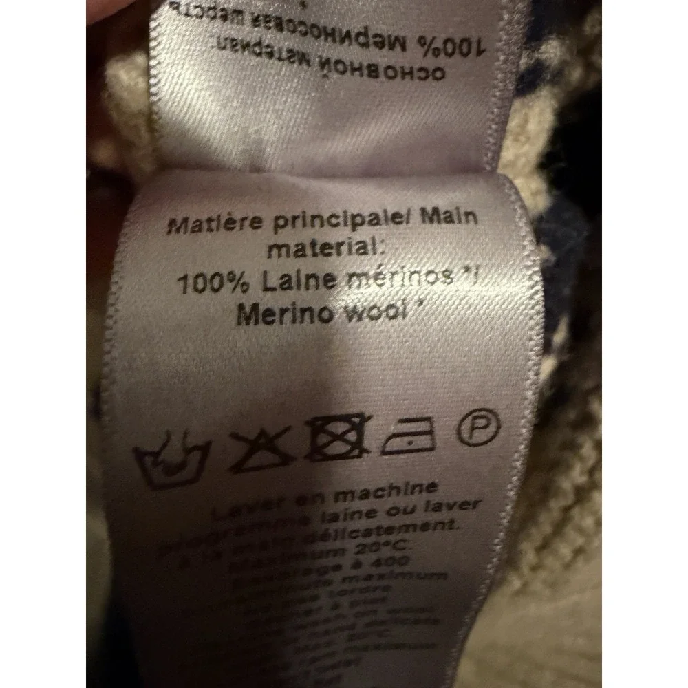 Zadig & Voltaire $328 Nalma Rock Brown Chunky Turtleneck Sweater Festival - Picture 11 of 11